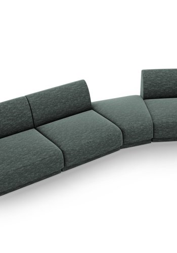MICADONI  Modulsofa til hyre, Miley, 4 seter, 320x128x70