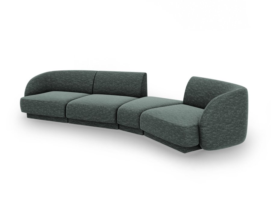 MICADONI  Modulsofa til hyre, Miley, 4 seter, 320x128x70