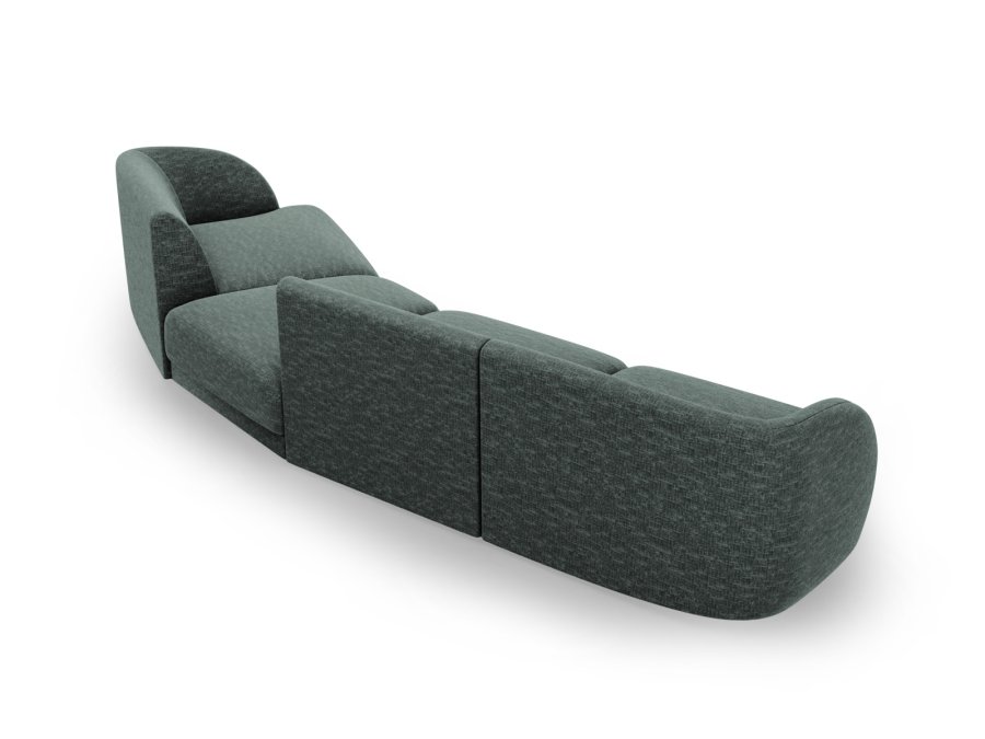 MICADONI  Modulsofa til hyre, Miley, 4 seter, 320x128x70