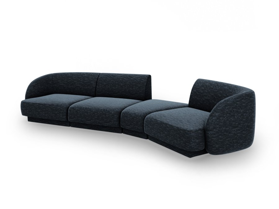 MICADONI  Modulsofa til hyre, Miley, 4 seter, 320x128x70