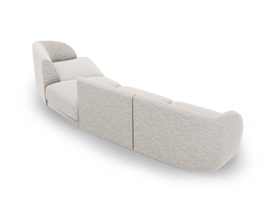 MICADONI  Modulsofa til hyre, Miley, 4 seter, 320x128x70