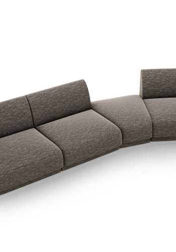 MICADONI  Modulsofa til hyre, Miley, 4 seter, 320x128x70