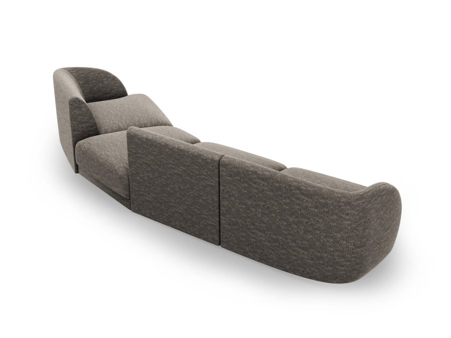 MICADONI  Modulsofa til hyre, Miley, 4 seter, 320x128x70