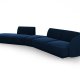 MICADONI  Modulsofa i flyel, venstre, Miley, 5 seter, 372x160x70
