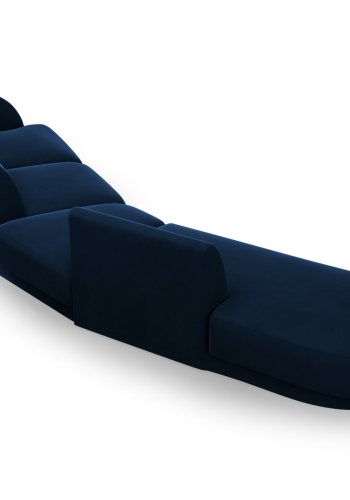 MICADONI  Modulsofa i flyel, venstre, Miley, 5 seter, 372x160x70