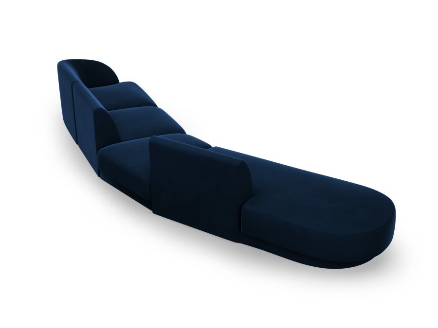 MICADONI  Modulsofa i flyel, venstre, Miley, 5 seter, 372x160x70