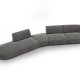 MICADONI  Modulsofa i flyel, venstre, Miley, 5 seter, 372x160x70