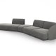 MICADONI  Modulsofa i flyel, venstre, Miley, 5 seter, 372x160x70