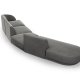 MICADONI  Modulsofa i flyel, venstre, Miley, 5 seter, 372x160x70