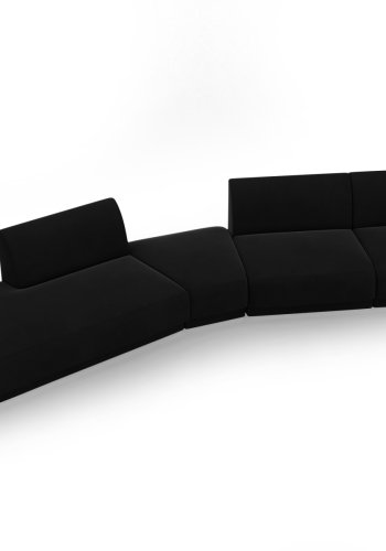MICADONI  Modulsofa i flyel, venstre, Miley, 5 seter, 372x160x70