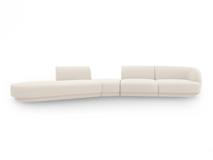 MICADONI  Modulsofa til venstre, Miley, 5 seter, 372x160x70