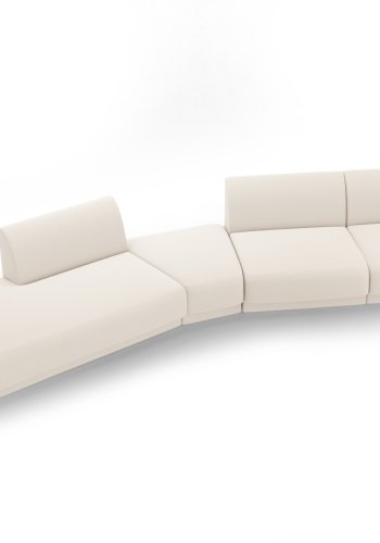 MICADONI  Modulsofa til venstre, Miley, 5 seter, 372x160x70