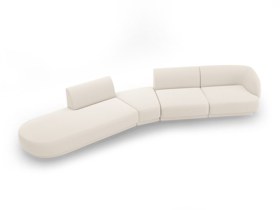 MICADONI  Modulsofa til venstre, Miley, 5 seter, 372x160x70