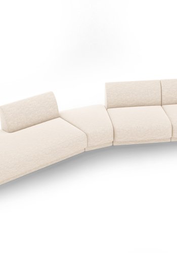 MICADONI  Modulsofa til venstre, Miley, 5 seter, 372x160x70