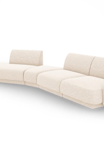 MICADONI  Modulsofa til venstre, Miley, 5 seter, 372x160x70