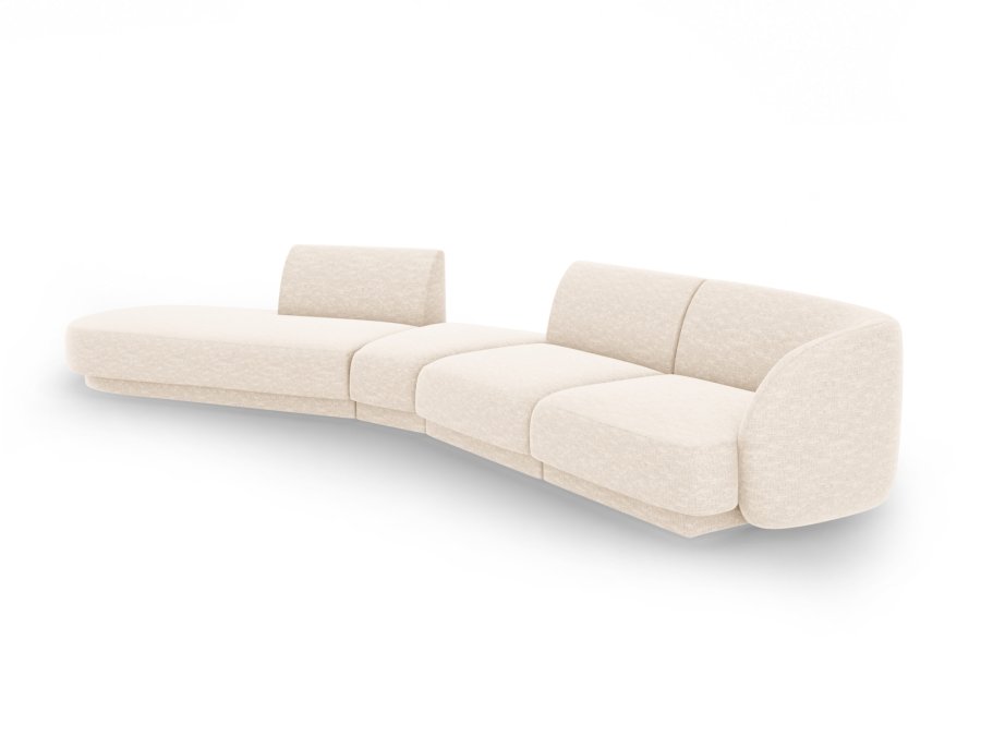 MICADONI  Modulsofa til venstre, Miley, 5 seter, 372x160x70