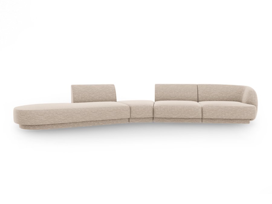 MICADONI  Modulsofa til venstre, Miley, 5 seter, 372x160x70