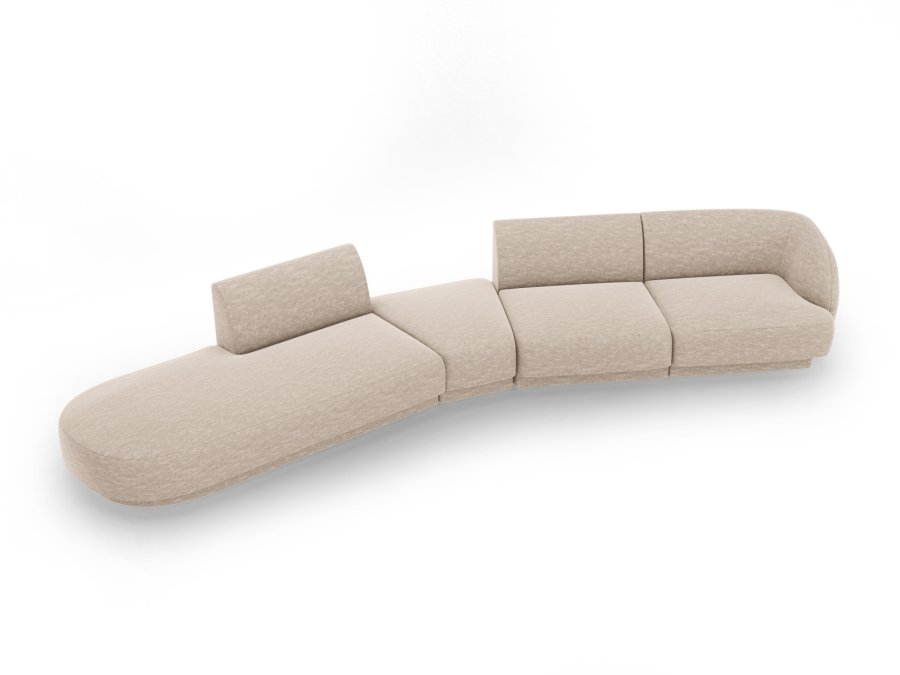 MICADONI  Modulsofa til venstre, Miley, 5 seter, 372x160x70