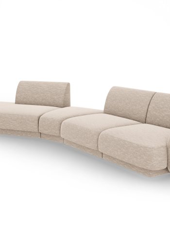 MICADONI  Modulsofa til venstre, Miley, 5 seter, 372x160x70