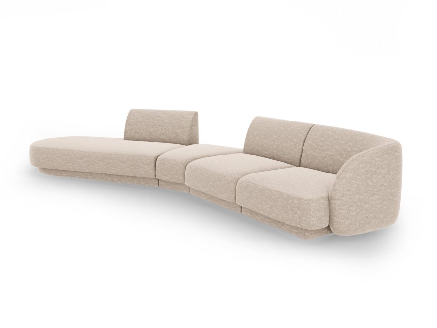MICADONI  Modulsofa til venstre, Miley, 5 seter, 372x160x70