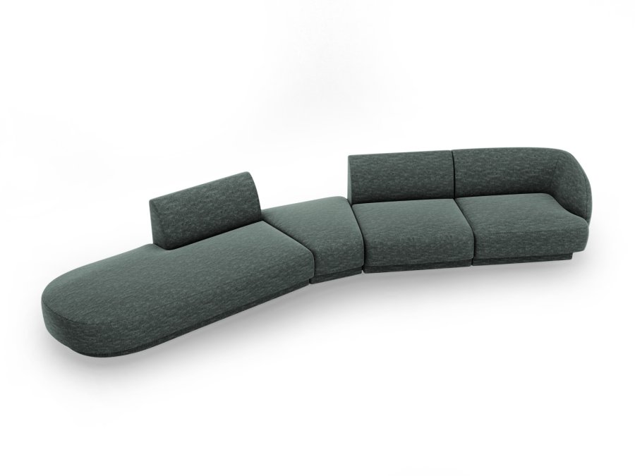 MICADONI  Modulsofa til venstre, Miley, 5 seter, 372x160x70