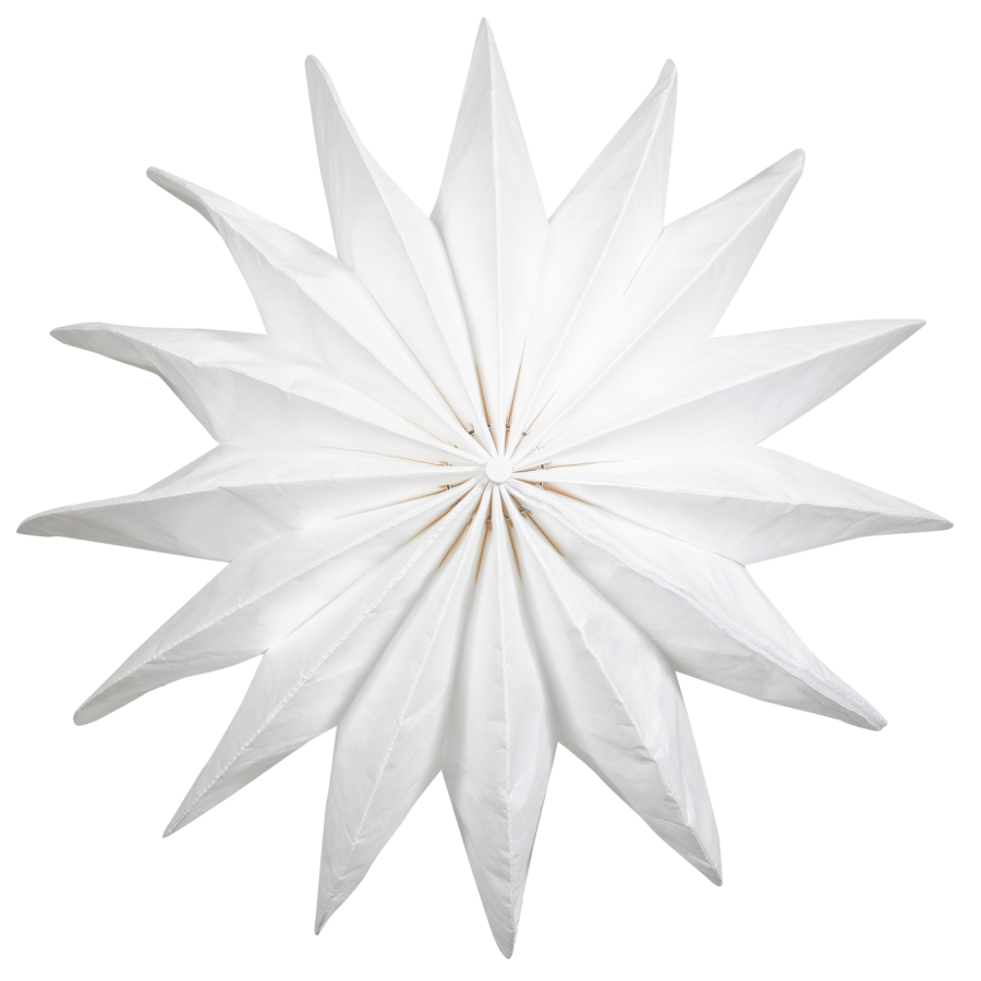 WOOOD DALIA TAK-/VÄGGLAMPA TYVEK PAPPER VIT 28x40CM