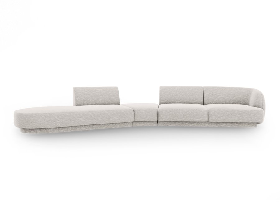 MICADONI  Modulsofa til venstre, Miley, 5 seter, 372x160x70