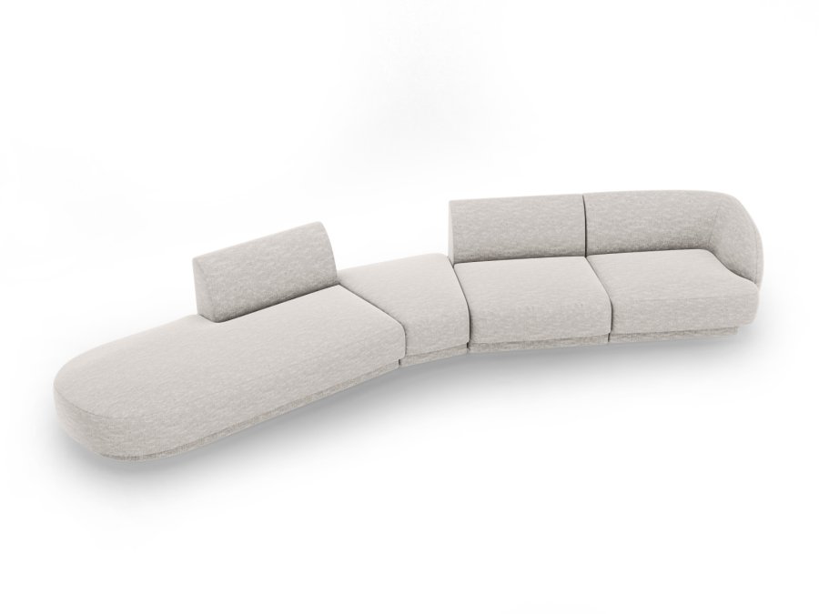 MICADONI  Modulsofa til venstre, Miley, 5 seter, 372x160x70