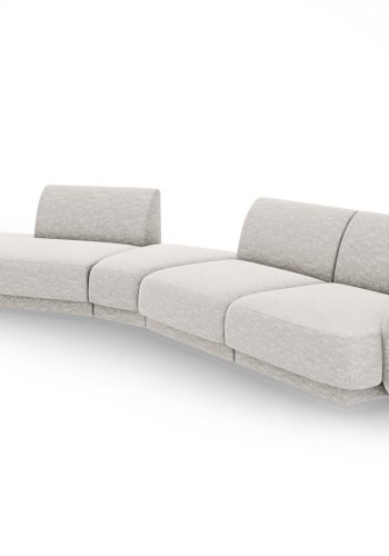 MICADONI  Modulsofa til venstre, Miley, 5 seter, 372x160x70