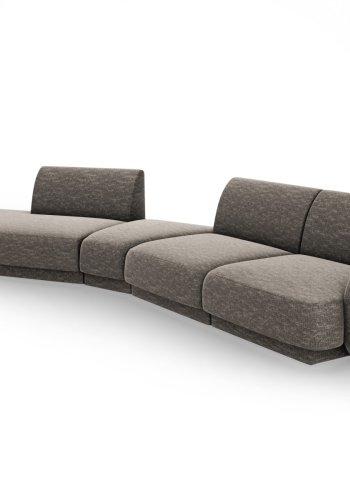 MICADONI  Modulsofa til venstre, Miley, 5 seter, 372x160x70