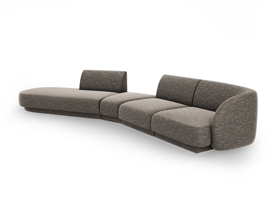 MICADONI  Modulsofa til venstre, Miley, 5 seter, 372x160x70