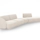 MICADONI  Modulsofa i flyel til hyre, Miley, 5 seter, 372x160x70