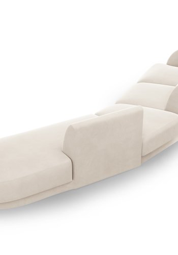 MICADONI  Modulsofa i flyel til hyre, Miley, 5 seter, 372x160x70