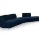 MICADONI  Modulsofa i flyel til hyre, Miley, 5 seter, 372x160x70