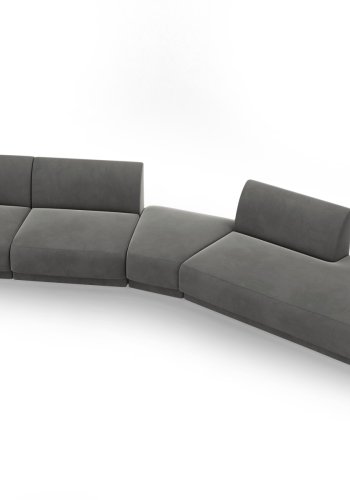 MICADONI  Modulsofa i flyel til hyre, Miley, 5 seter, 372x160x70