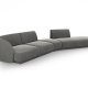MICADONI  Modulsofa i flyel til hyre, Miley, 5 seter, 372x160x70