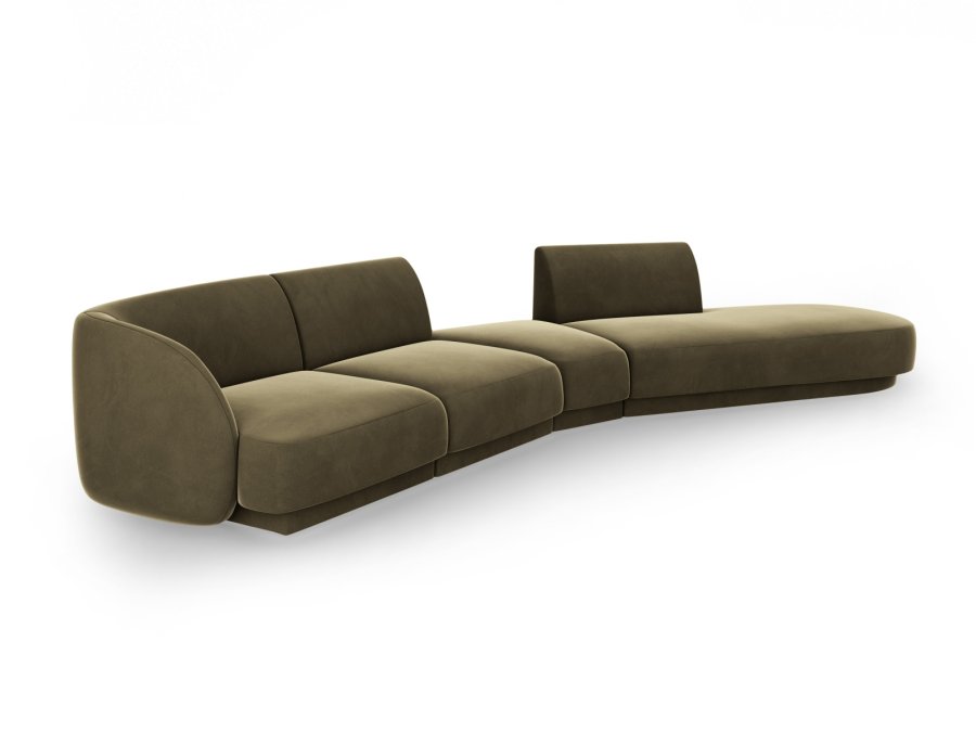 MICADONI  Modulsofa i flyel til hyre, Miley, 5 seter, 372x160x70