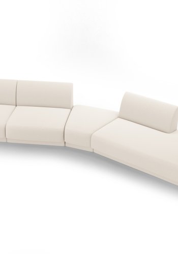 MICADONI  Modulsofa til hyre, Miley, 5 seter, 372x160x70