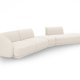MICADONI  Modulsofa til hyre, Miley, 5 seter, 372x160x70