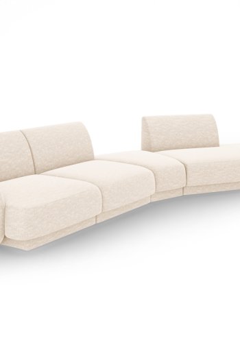 MICADONI  Modulsofa til hyre, Miley, 5 seter, 372x160x70
