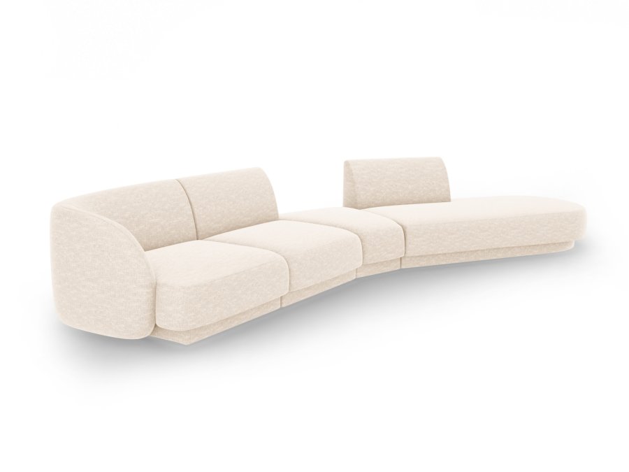 MICADONI  Modulsofa til hyre, Miley, 5 seter, 372x160x70