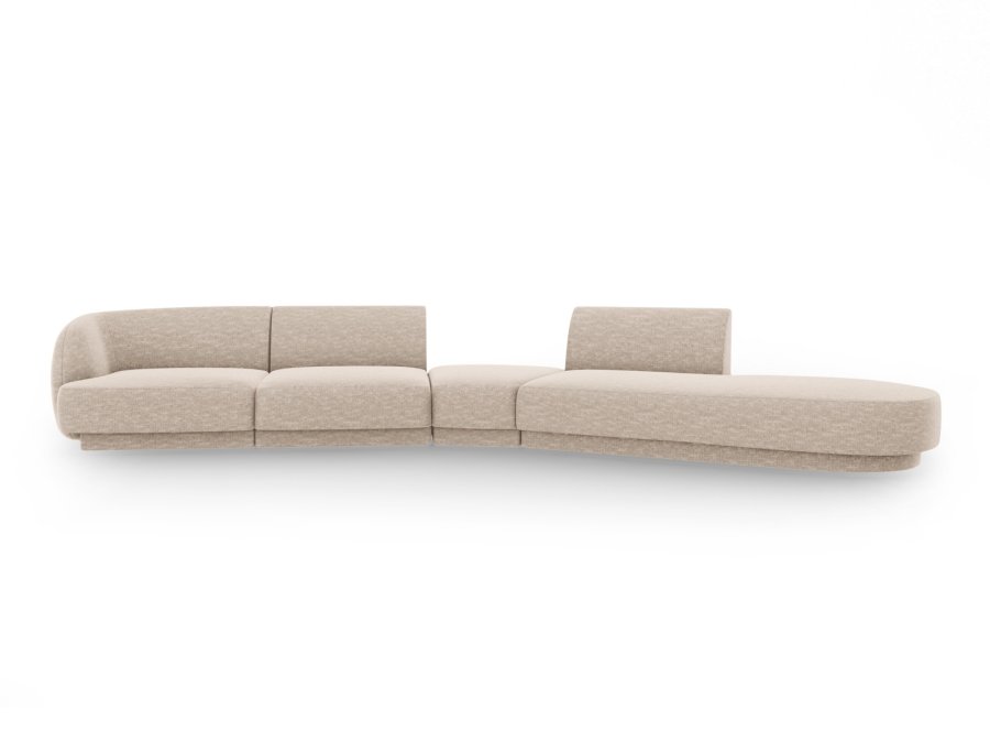 MICADONI  Modulsofa til hyre, Miley, 5 seter, 372x160x70