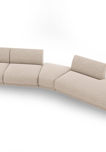 MICADONI  Modulsofa til hyre, Miley, 5 seter, 372x160x70