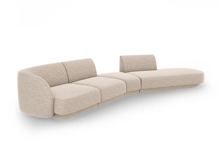 MICADONI  Modulsofa til hyre, Miley, 5 seter, 372x160x70