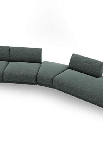 MICADONI  Modulsofa til hyre, Miley, 5 seter, 372x160x70