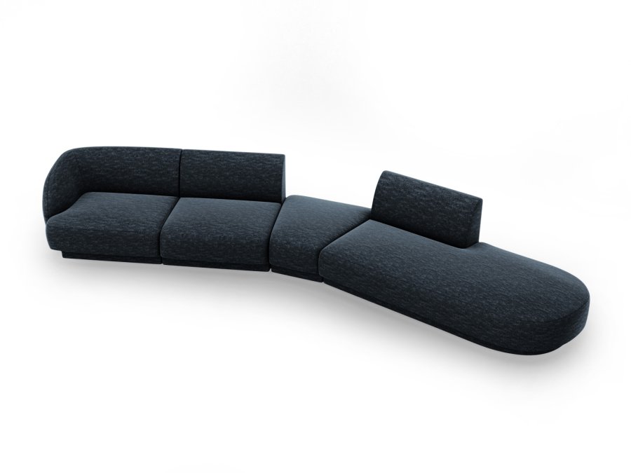 MICADONI  Modulsofa til hyre, Miley, 5 seter, 372x160x70