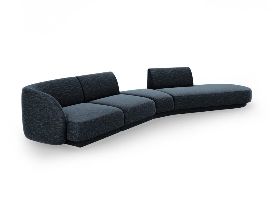 MICADONI  Modulsofa til hyre, Miley, 5 seter, 372x160x70