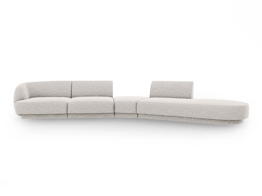 MICADONI  Modulsofa til hyre, Miley, 5 seter, 372x160x70