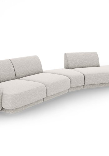 MICADONI  Modulsofa til hyre, Miley, 5 seter, 372x160x70