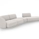 MICADONI  Modulsofa til hyre, Miley, 5 seter, 372x160x70